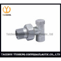 Nickel-Plating Elbow Male Brass Radiator Valve (YS5005)